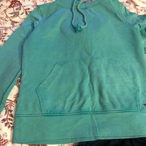 Teal sims hoodie sweater